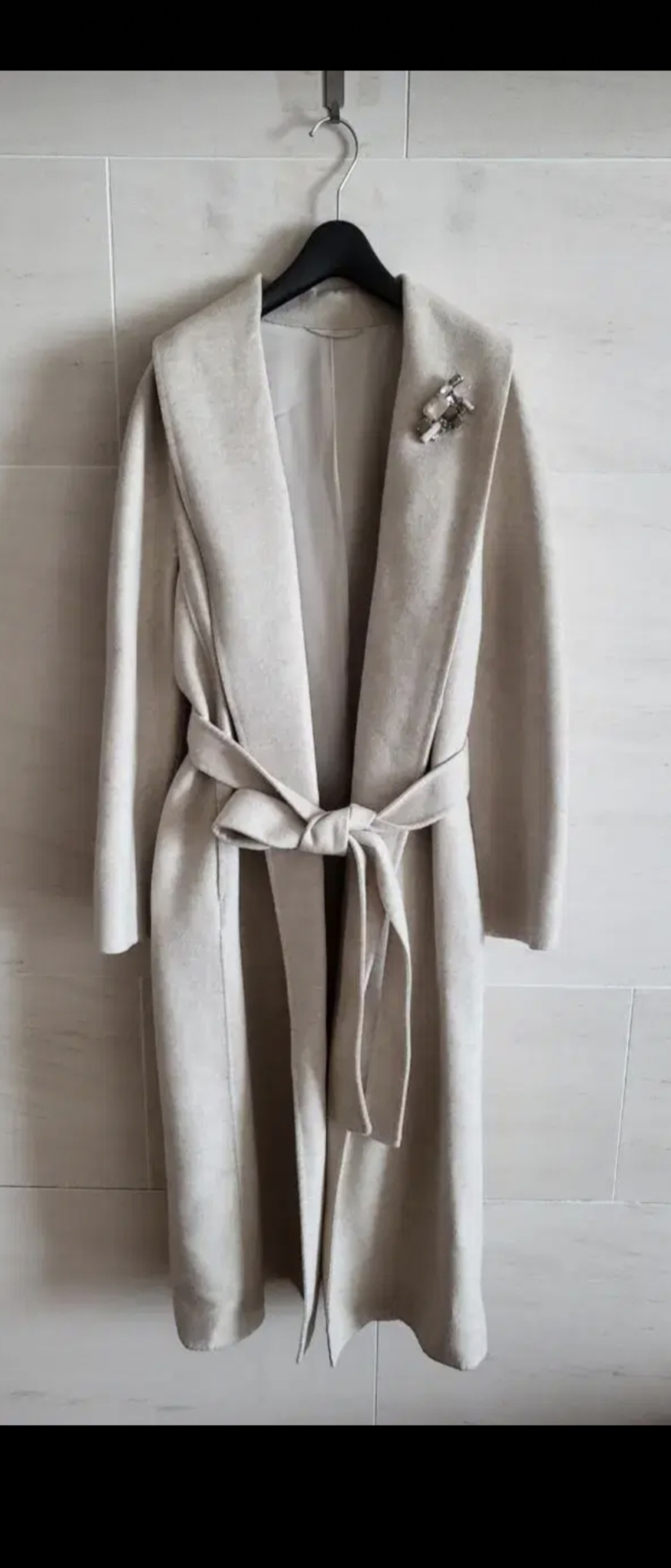 (정품) KUHO(20) 캐시미어 블렌디드 롱코트