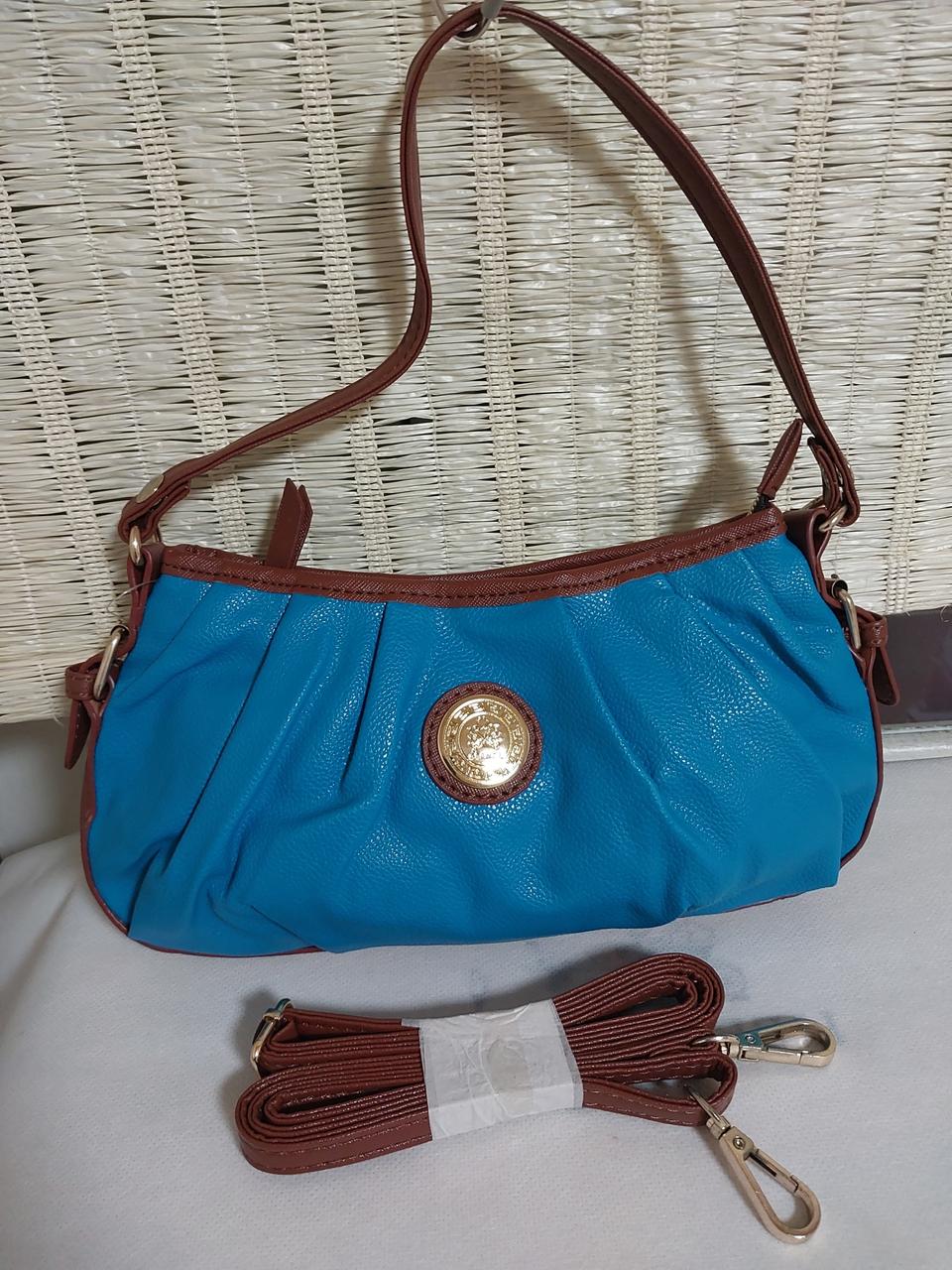 새제품)쌈지 블루 토트백 크로스가방