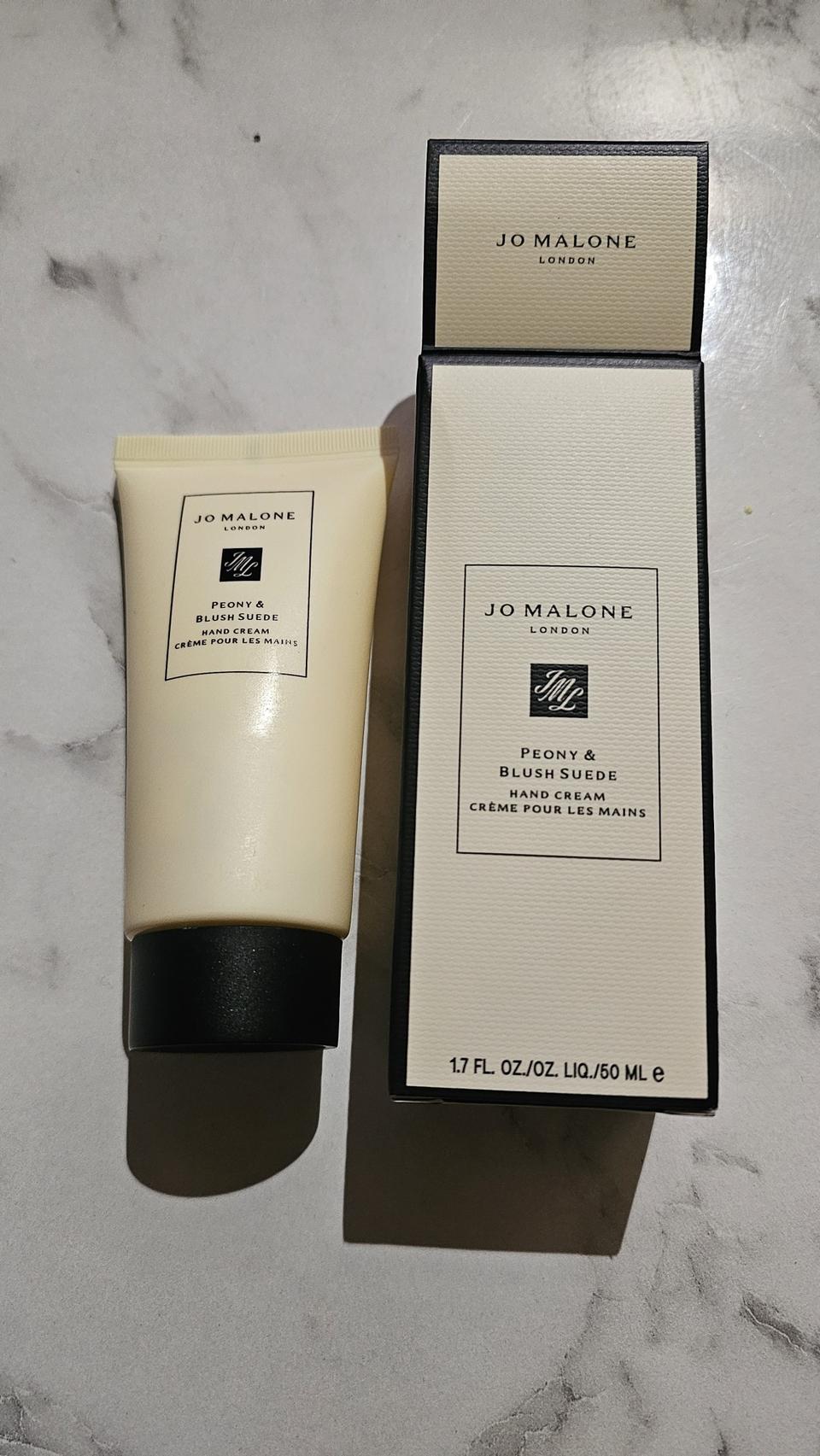 급처 조말론 피오니 앤 블러쉬 스웨이드 50ml 핸드크림 미개봉 새상품