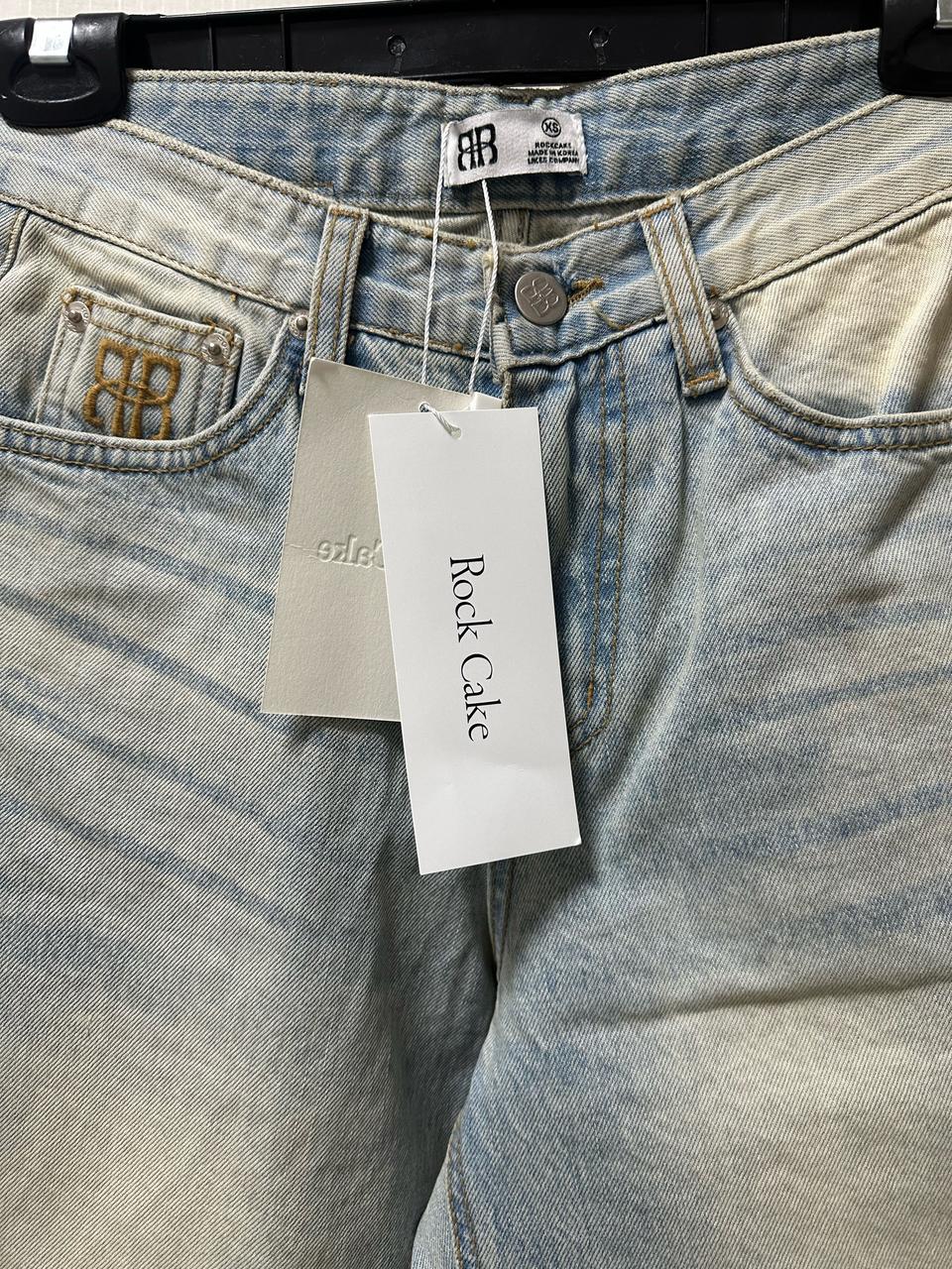(새상품) Rock Cake 워싱 데님 팬츠