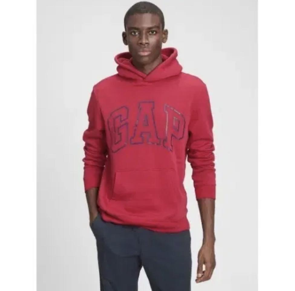 GAP 로고 후드티