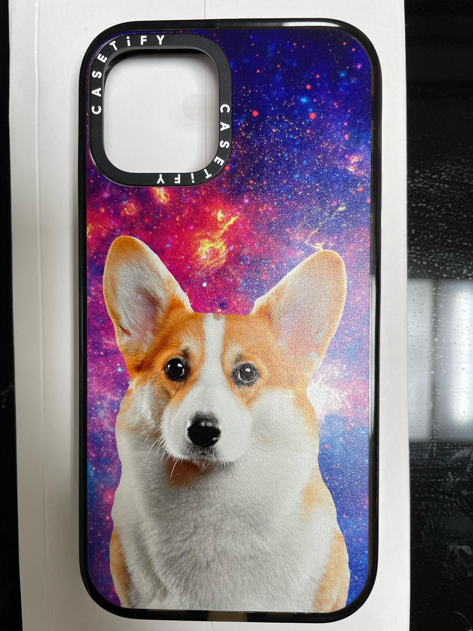 케이스티파이 아이폰12 우주웰시코기 케이스