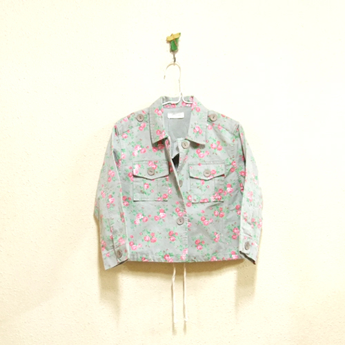 부르뎅 The Jany 자켓..키즈7-8세..미사용