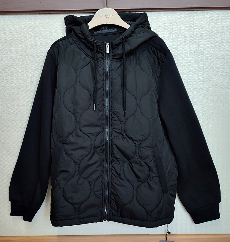 트레이닝점퍼100 남성 간절기 운동복 후드 점퍼 자켓 새상품