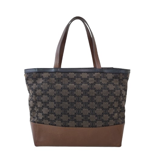 정품 셀린느 마카담 트리옹프 로고패턴 토트/숄더백