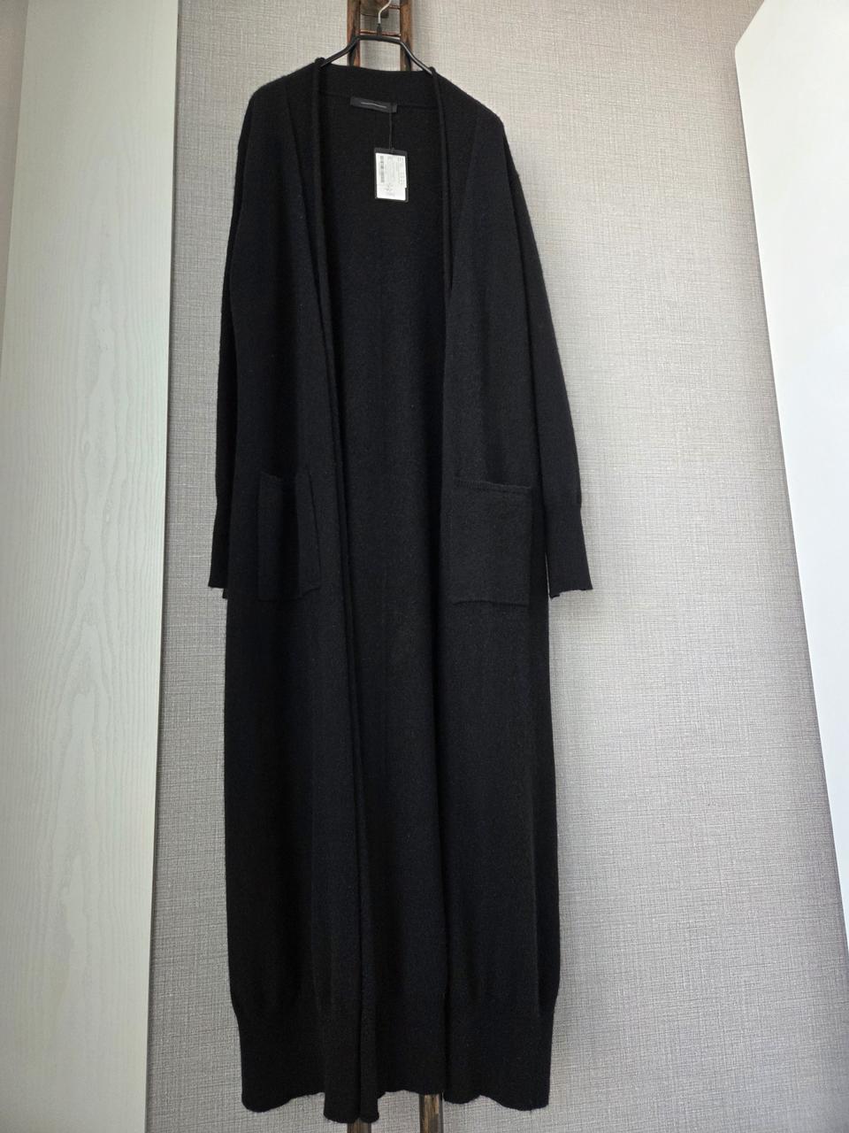 (택채새)캐시미어100% 맥시 니트가디건