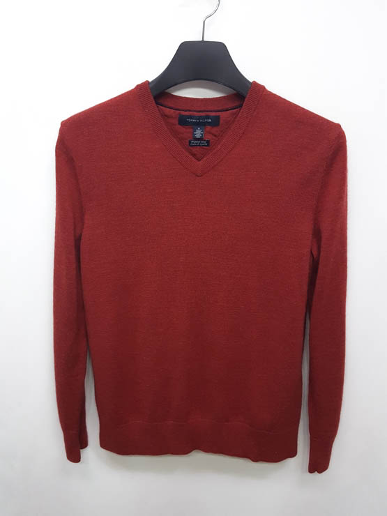 타미힐피거 남성 울 봄 니트 97-100