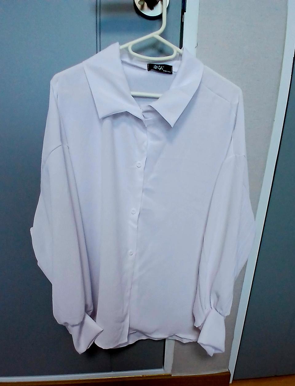 라벤더 여성 셔츠