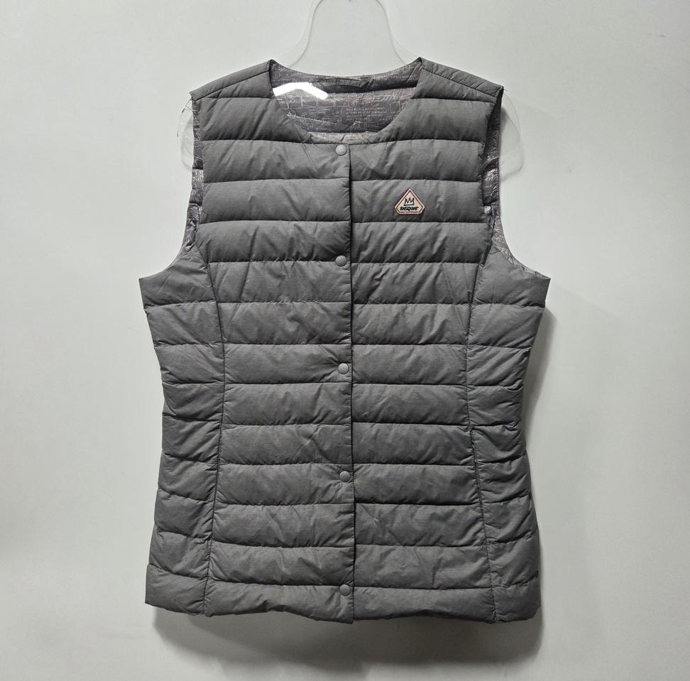 장미쉘바스키아 여성 거위털 조끼 패딩 90 26030406