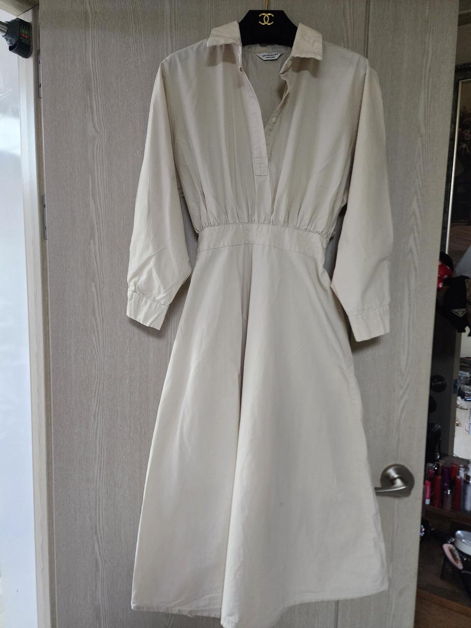 AMOURA STUDIO 셔츠 롱 원피스