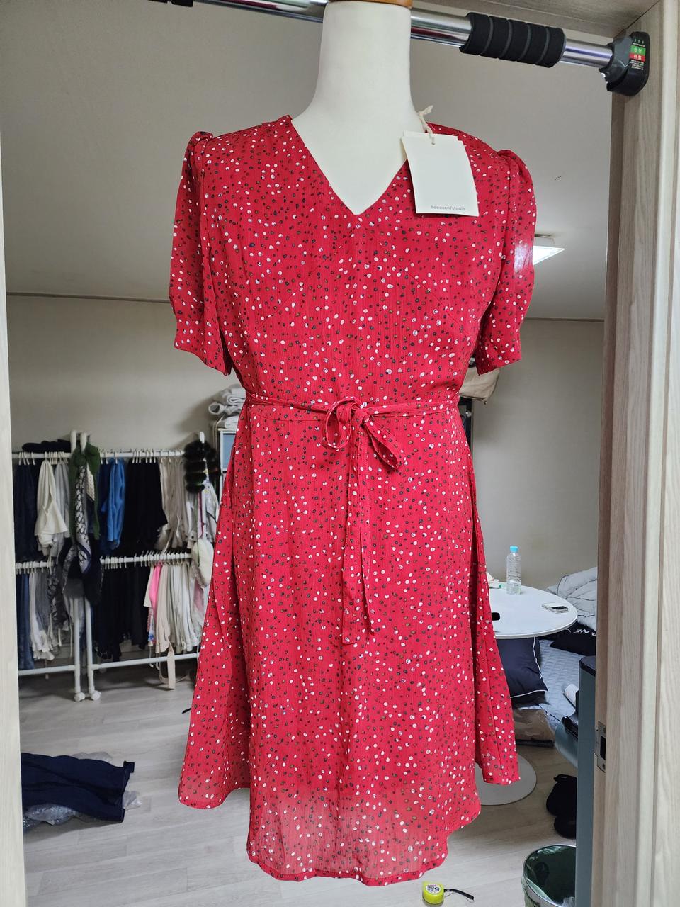 쉬폰 원피스  새상품