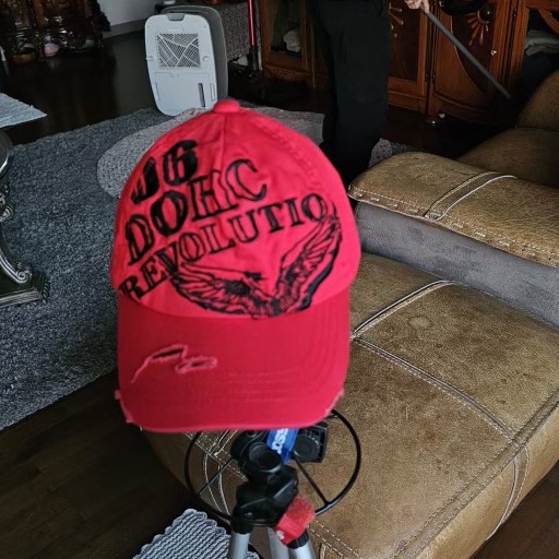 DOHC 남성 빈티지 자수 캡 모자