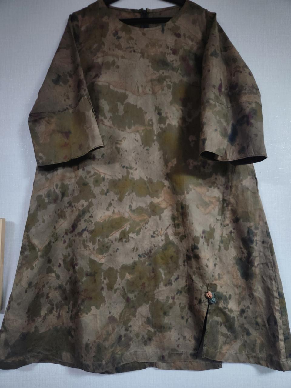 천연염색 원피스 77