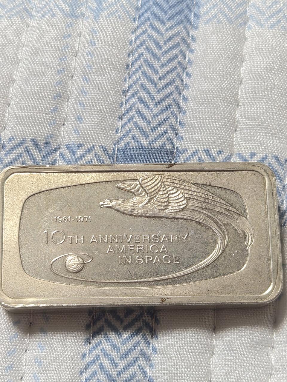 1971년 프랭클린 민트에서 제작한 실버바