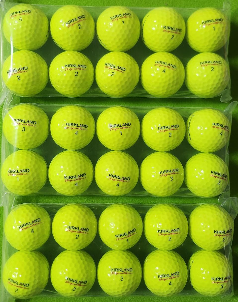 커클랜드 컬러볼 A/A+급 30개-로스트볼