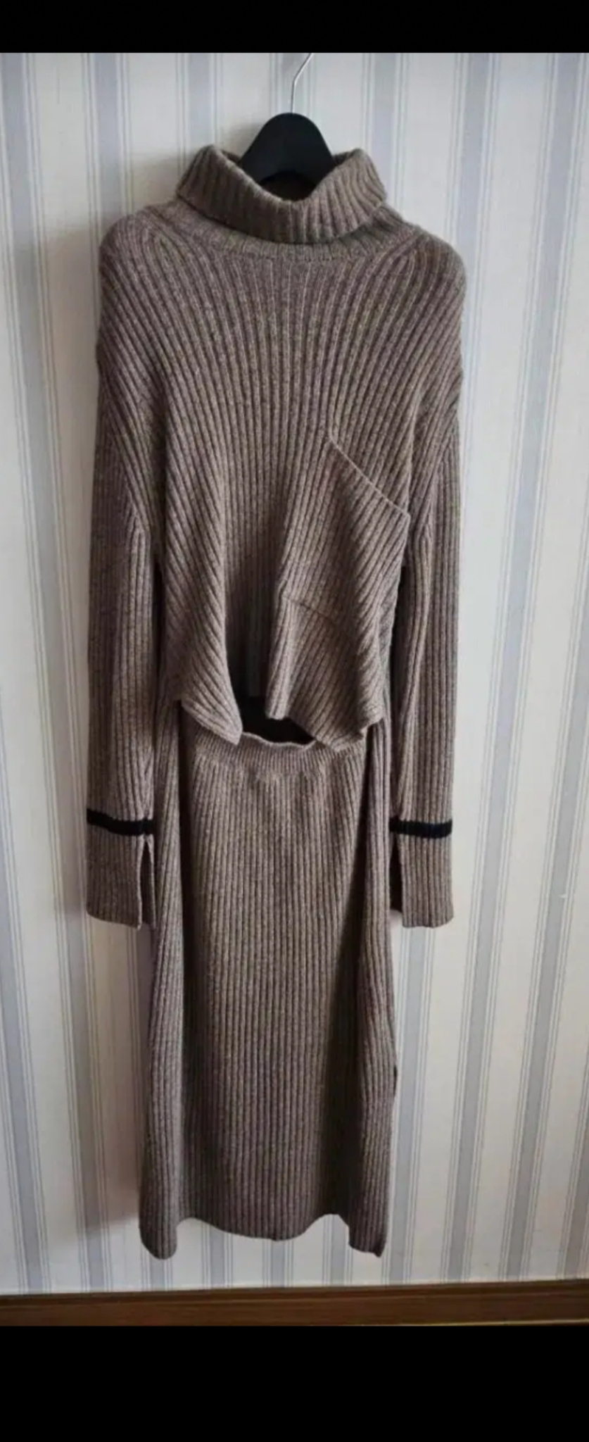 (정품) ZOOC 니트 롱 원핏