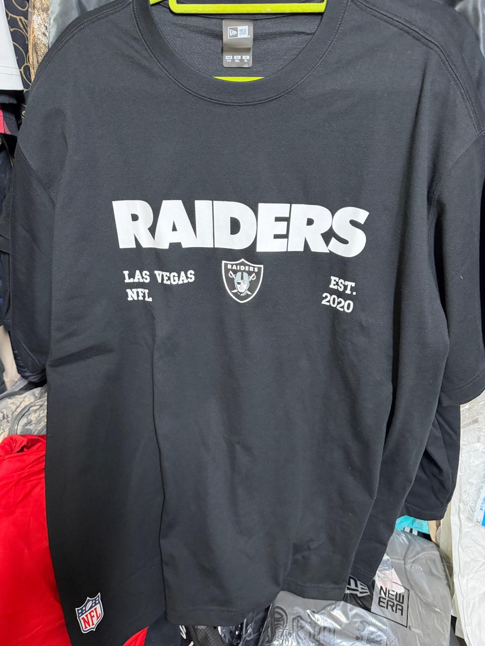 라스베이거스 레이더스 티셔츠 (전면부 로고, 후면부 없음)