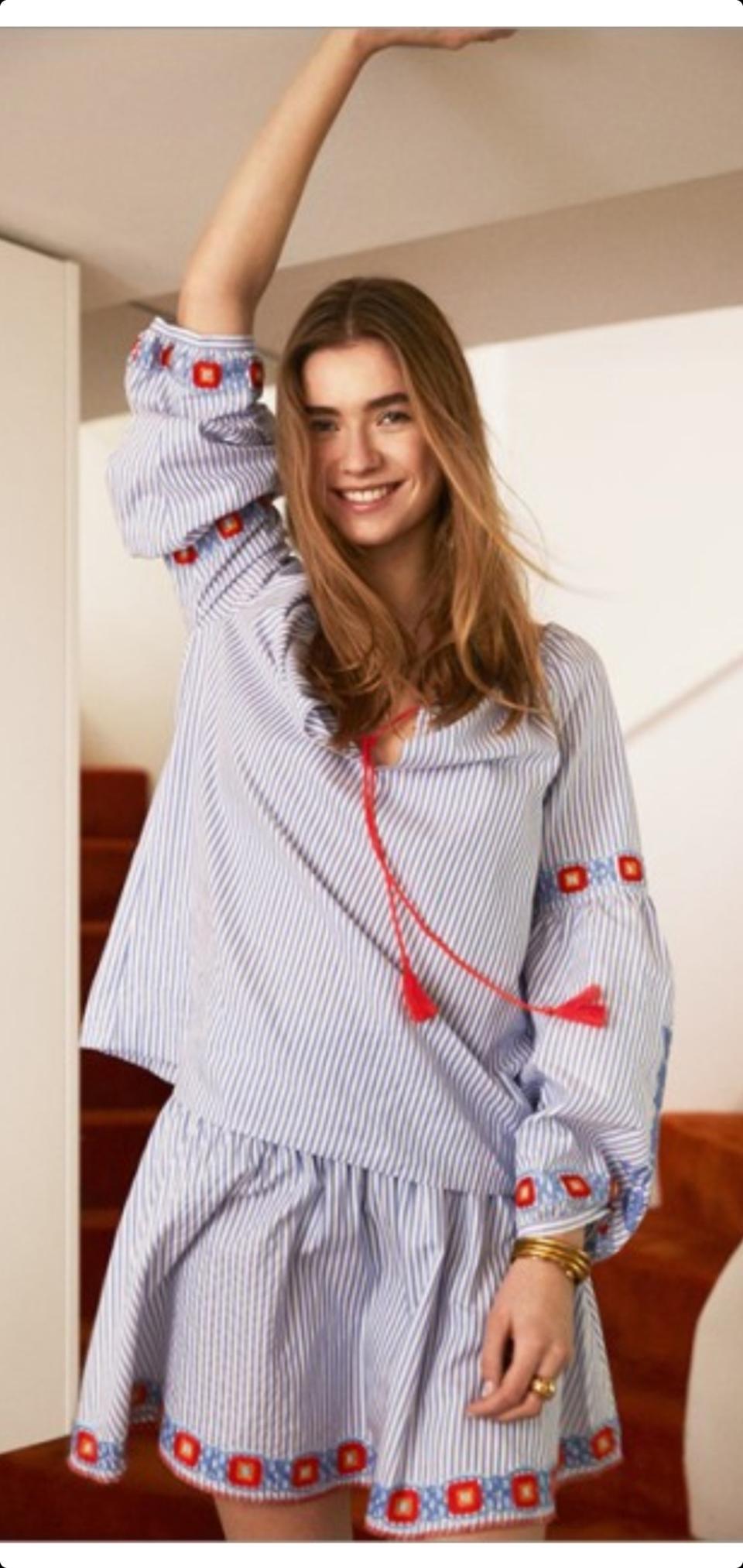 (정품) TORYBURCH 에스닉 타슬 블라웃