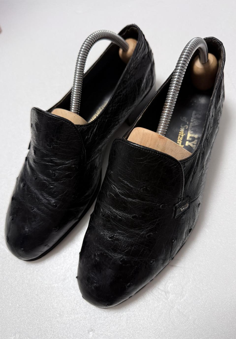 발리 BALLY 오스트리치 가죽 로퍼 / 240~245