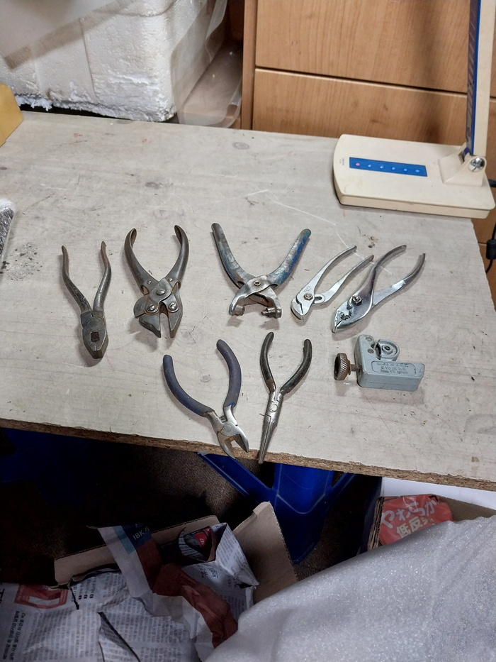 빈티지 미일 공구들 일괄