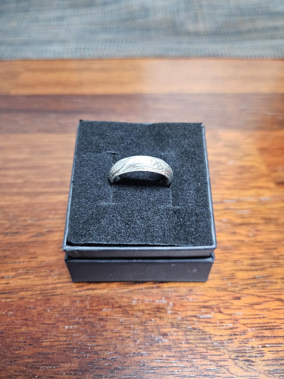 용무늬 은반지14호