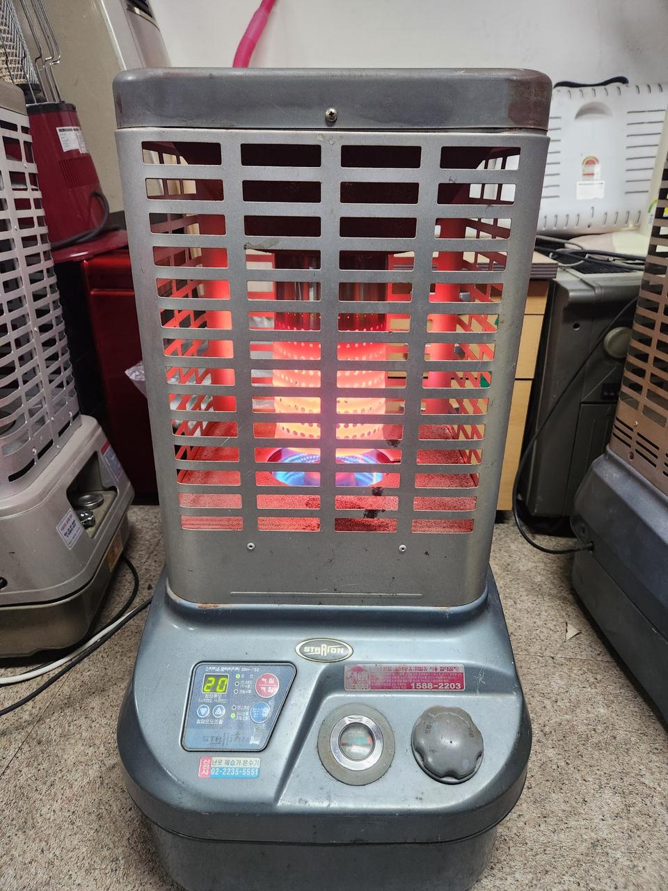스타리온 30평형석유난로 등유난로 기름난로 로터리난로 히터난로 온풍기