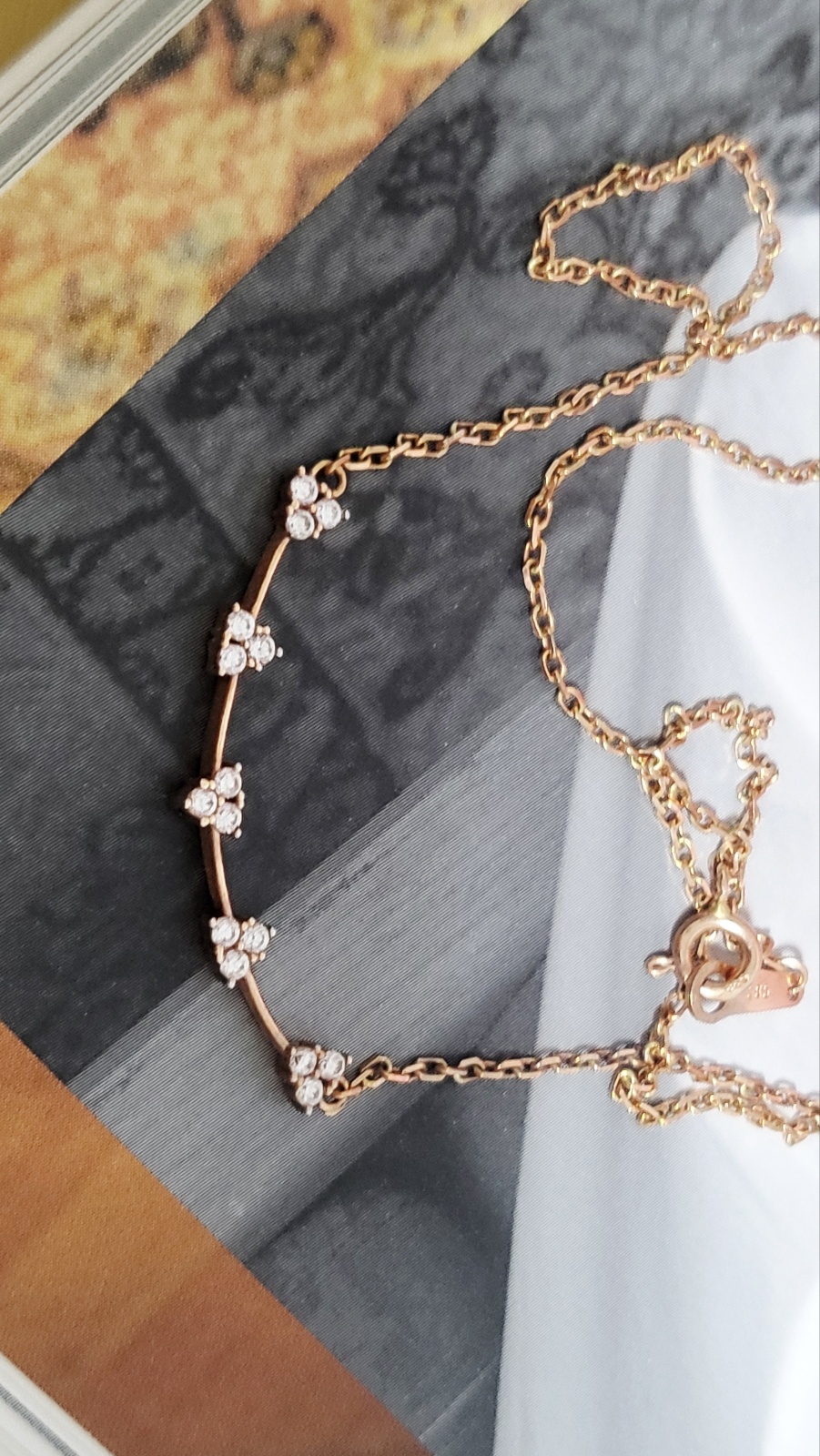 14k일체형 목걸이