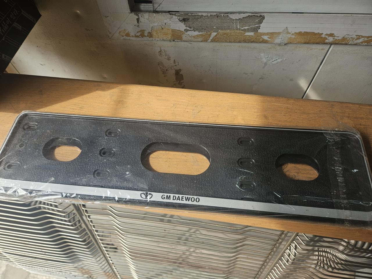 GM대우 자동차 번호판  2pc한세트 볼트포함