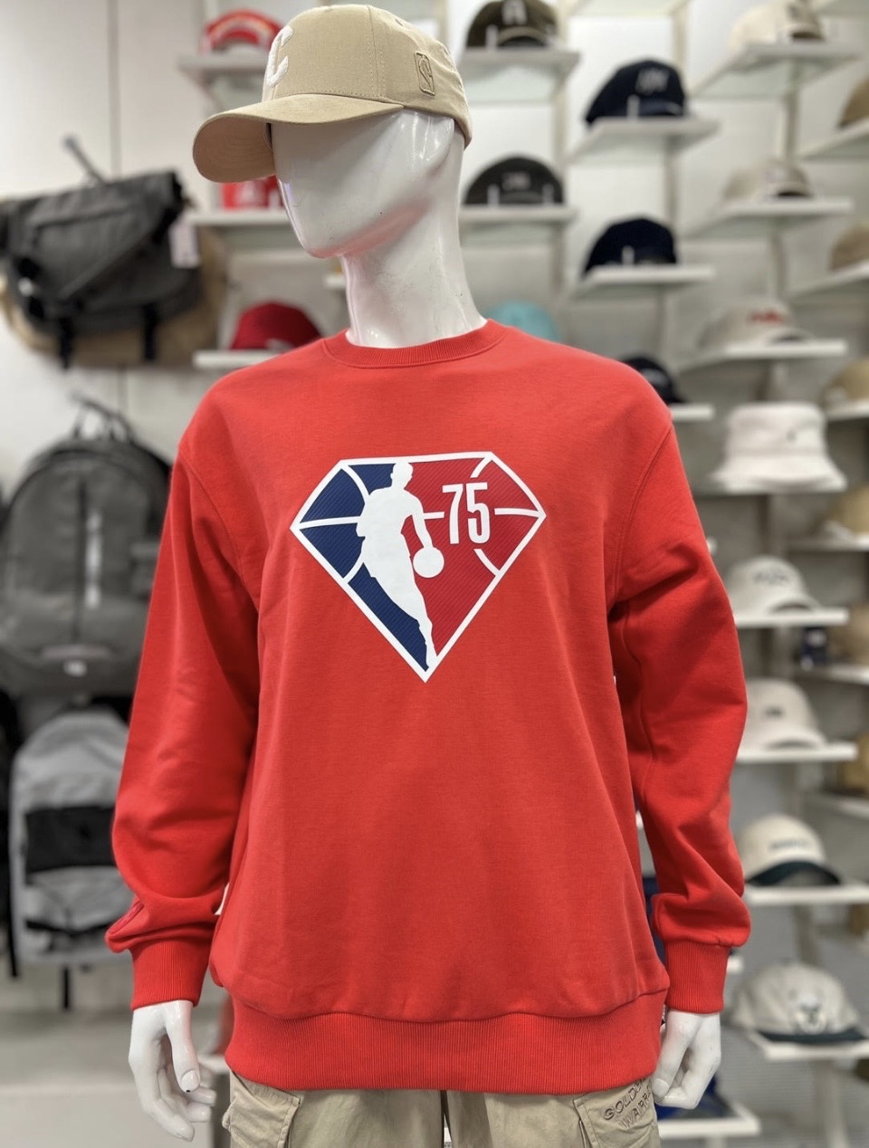 NBA 맨투맨 티셔츠 L 새제품