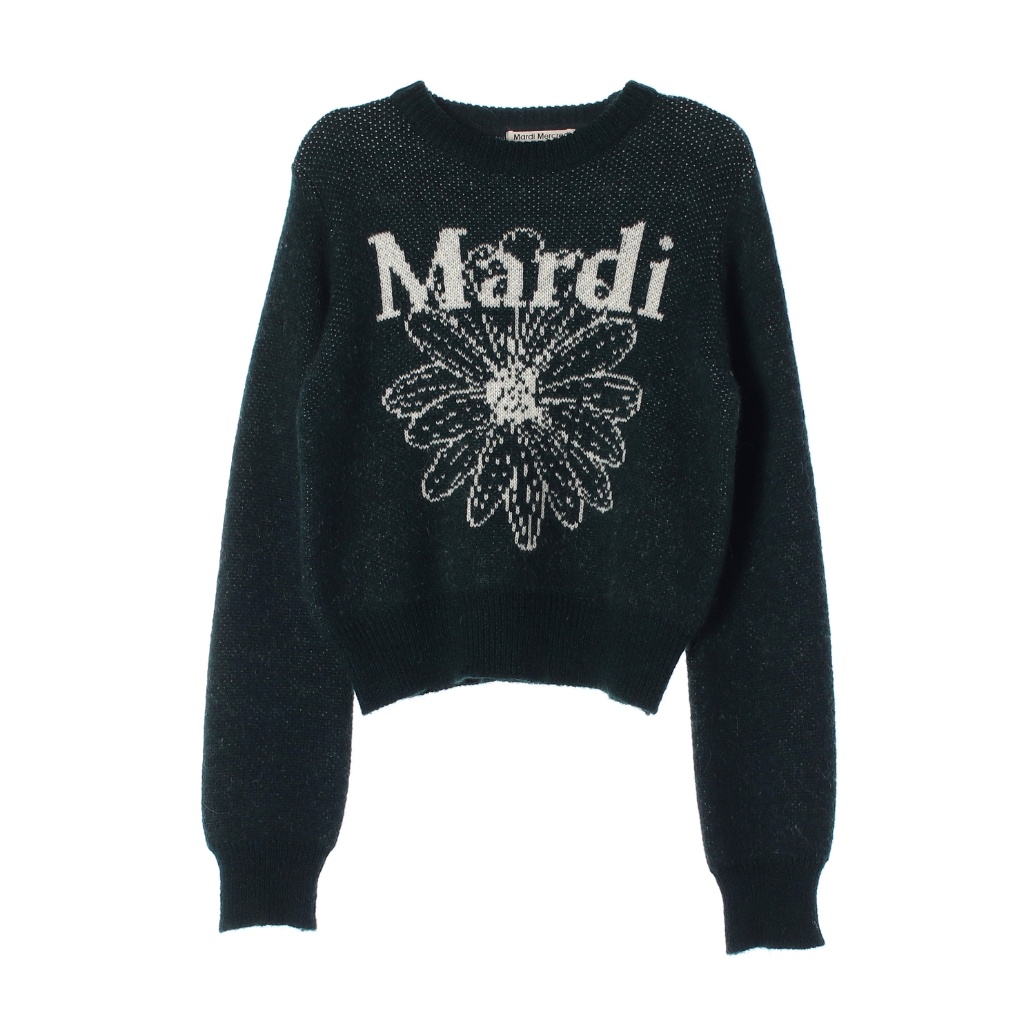 마르디 메크르디 악티프 22FW 플라워 울 모헤어 블렌드 니트 스웨터
