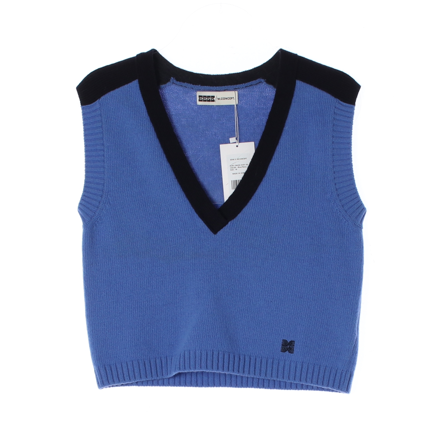 (새상품) 잉크 EENK x WCONCEPT 22FW 울 캐시미어 니트 베스트