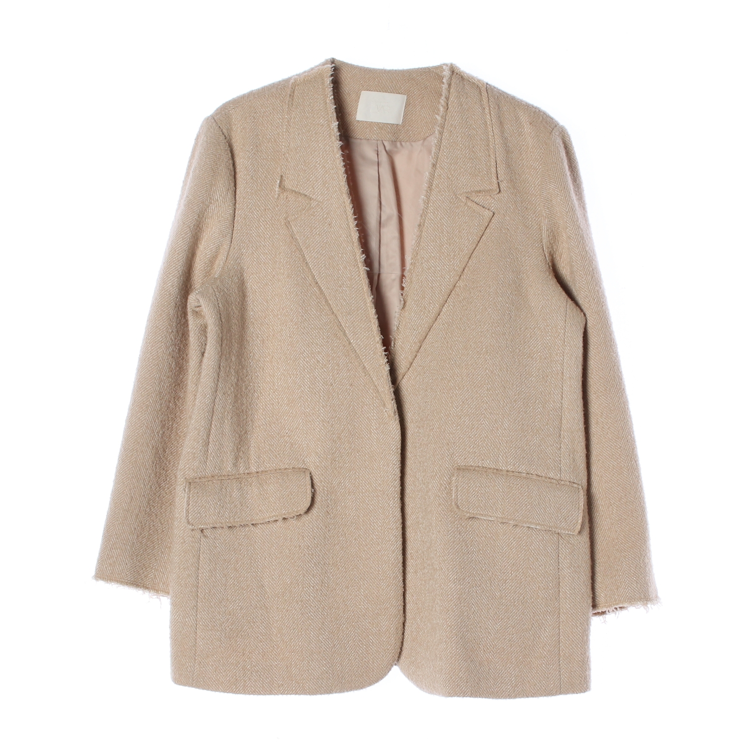 르바 울 블렌드 카라리스 블레이저 재킷