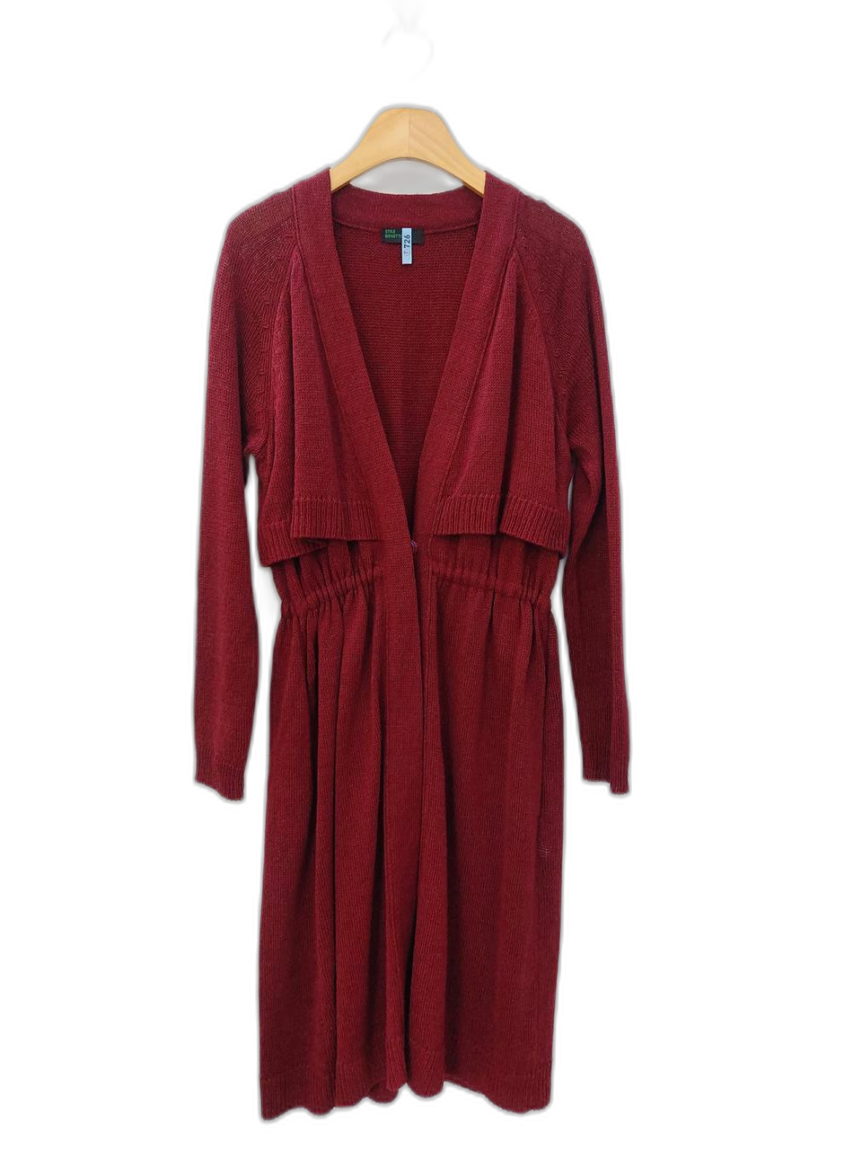 베네통 니트 롱자켓 55~66