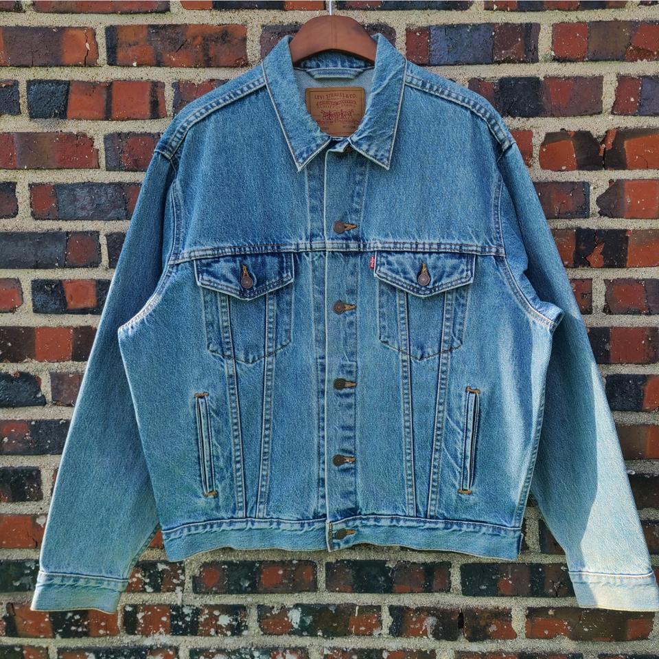 (XL,XXL) 90s USA리바이스 빈티지 70507 데님 트러커 자켓