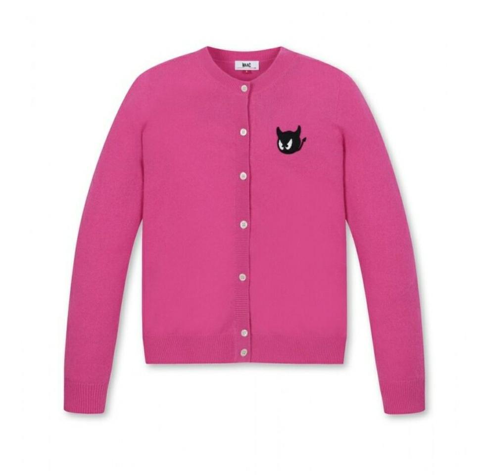 왁 WAAC 골프 여성 캐시미어 100% 홀가먼트 라운드 가디건/1