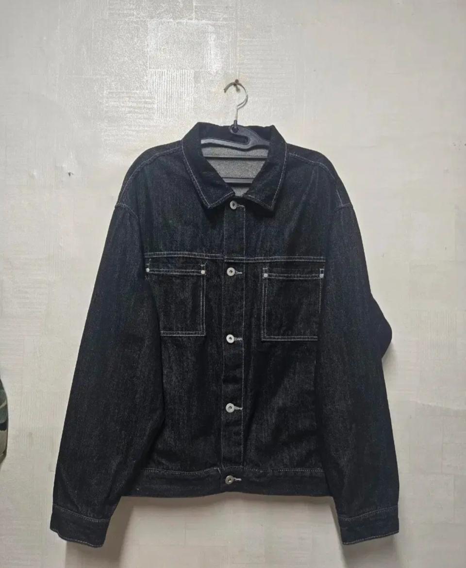 트릴리온 워싱 스티치 데님쟈켓 L