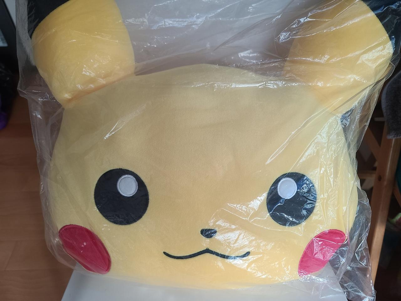 피카츄 얼굴 쿠션