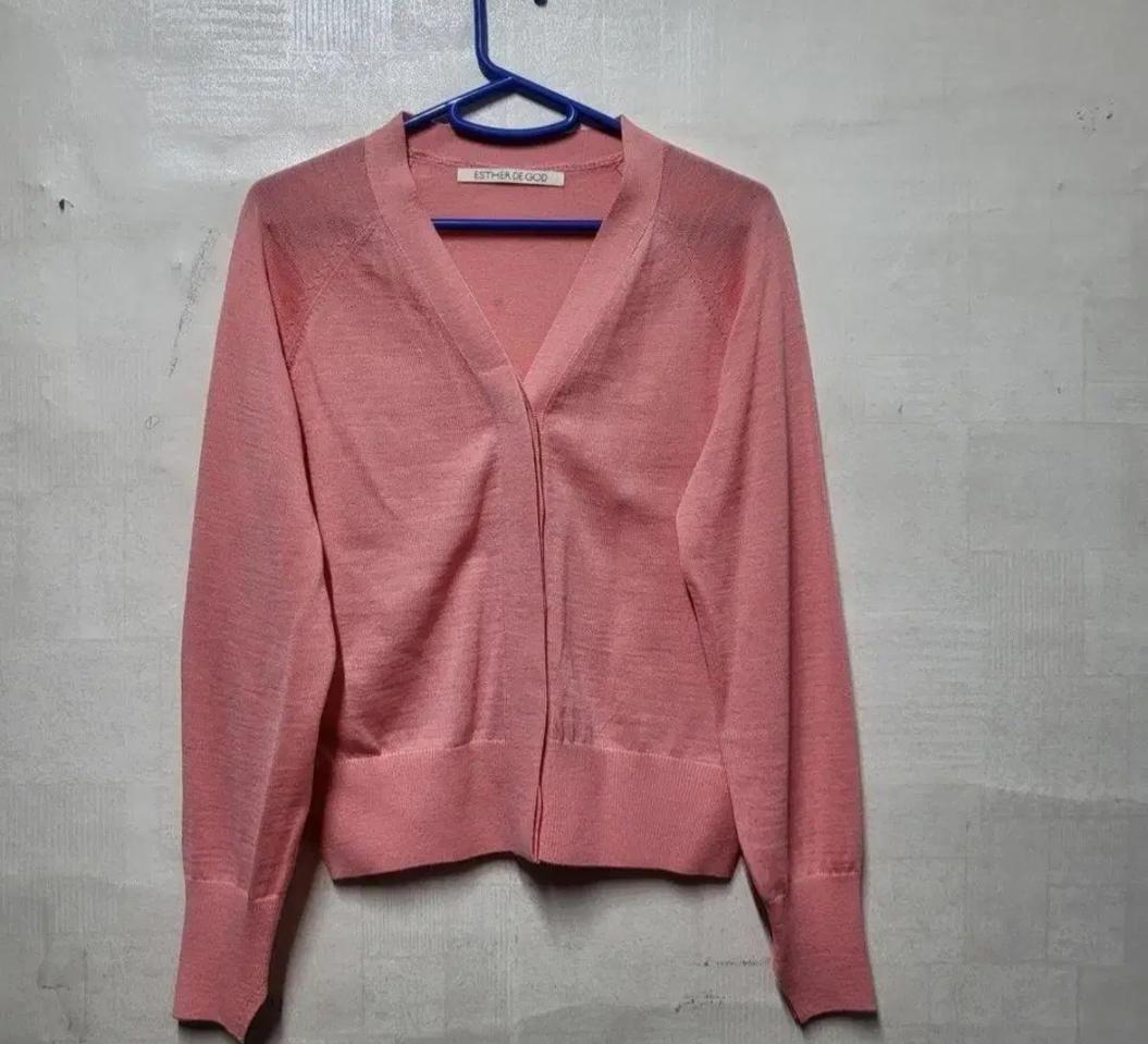 드에스더 에스더 드 고드 핑크 가디건