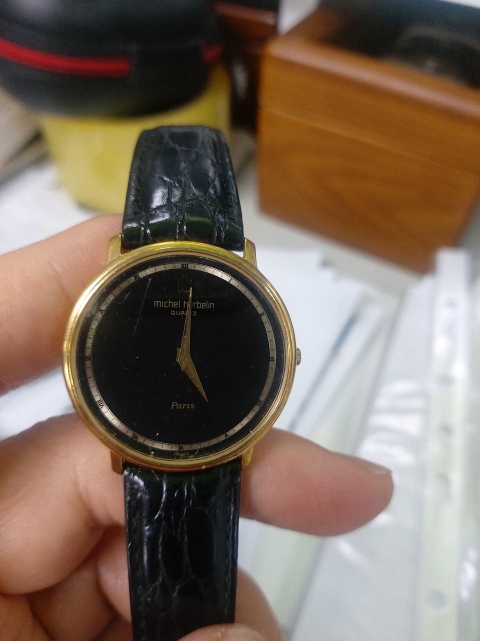 미쉘에르벨린 남성 쿼츠