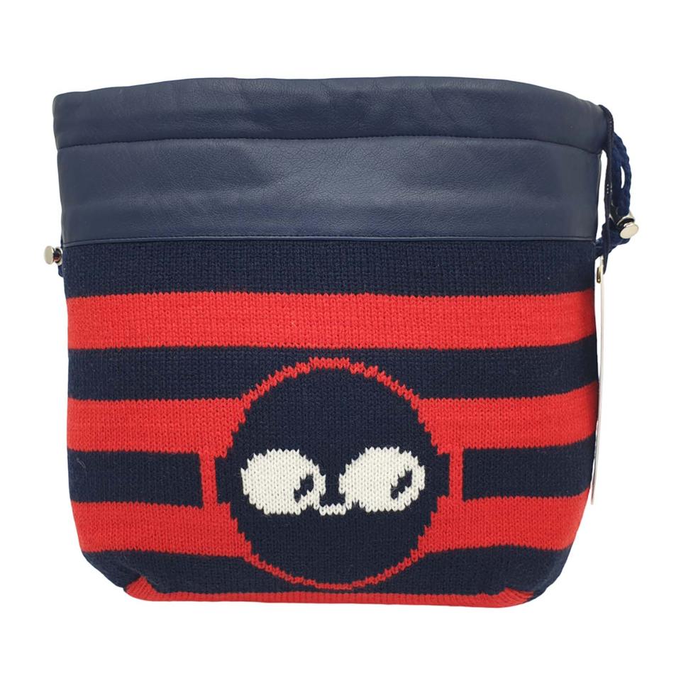 [새상품] 헤지스 골프 니트 가죽 파우치