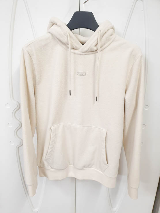 게스 플리스 남성 후드티 m