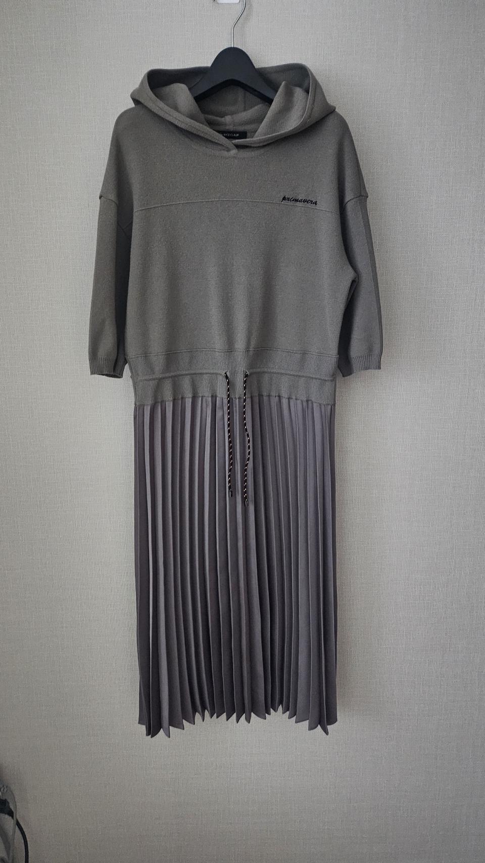 (정품) NICE CLAUP 후드 롱 원핏