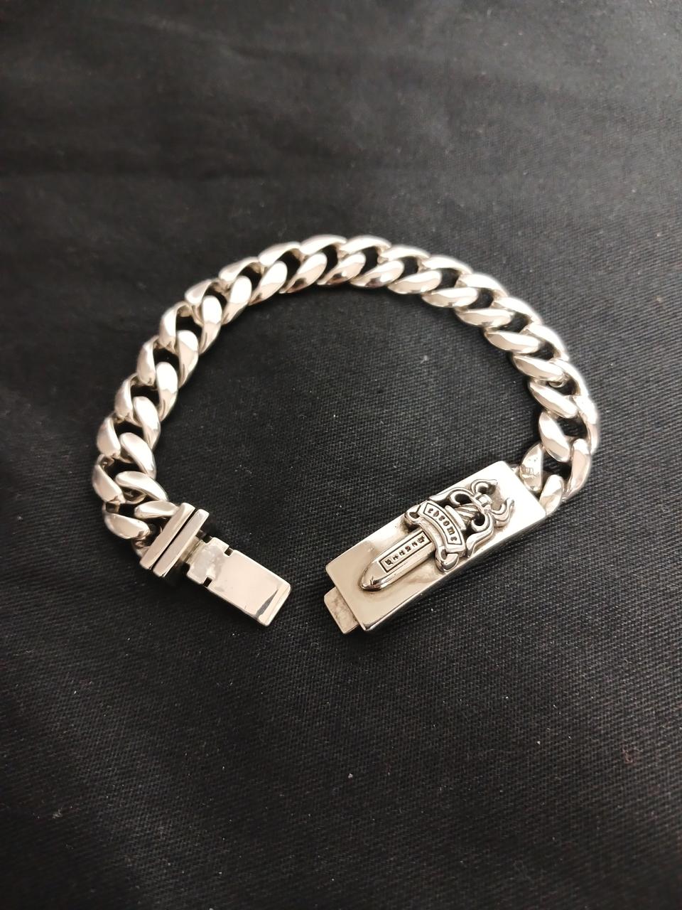 크롬하츠 대거 실버 팔찌