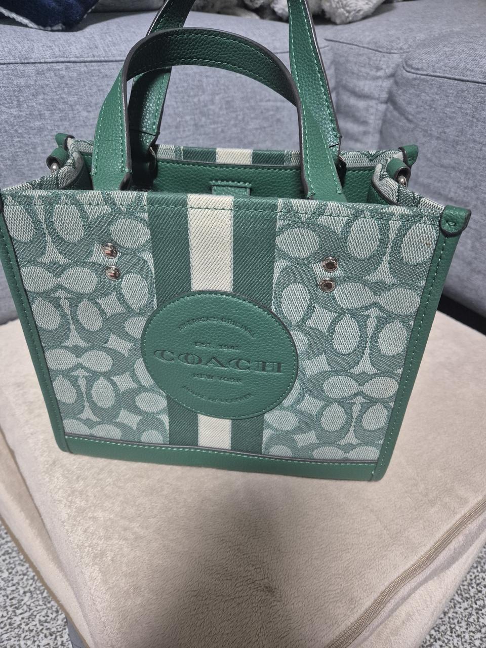 코치 시그니쳐 토트백,캔버스백