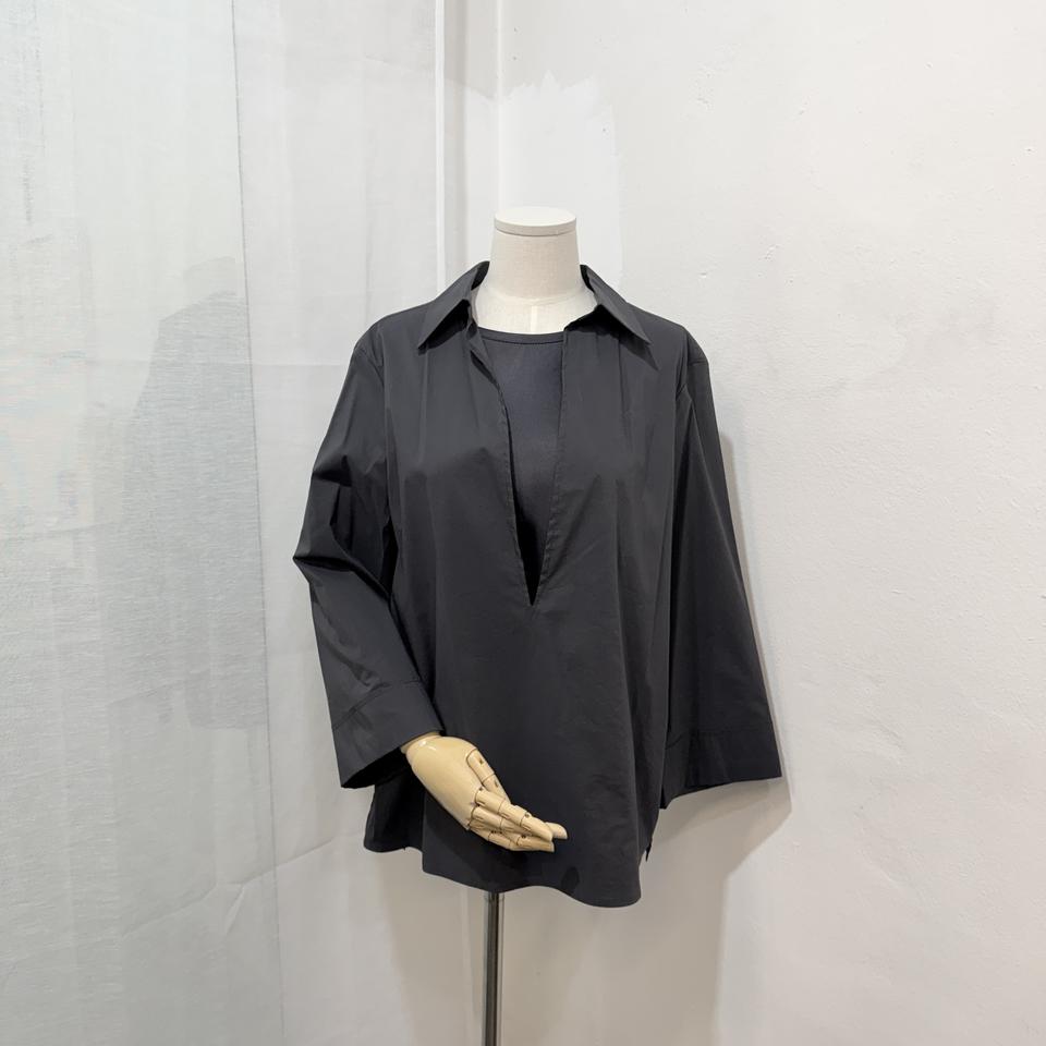 mikve 미크베 레이어드 블라우스 셔츠 4237