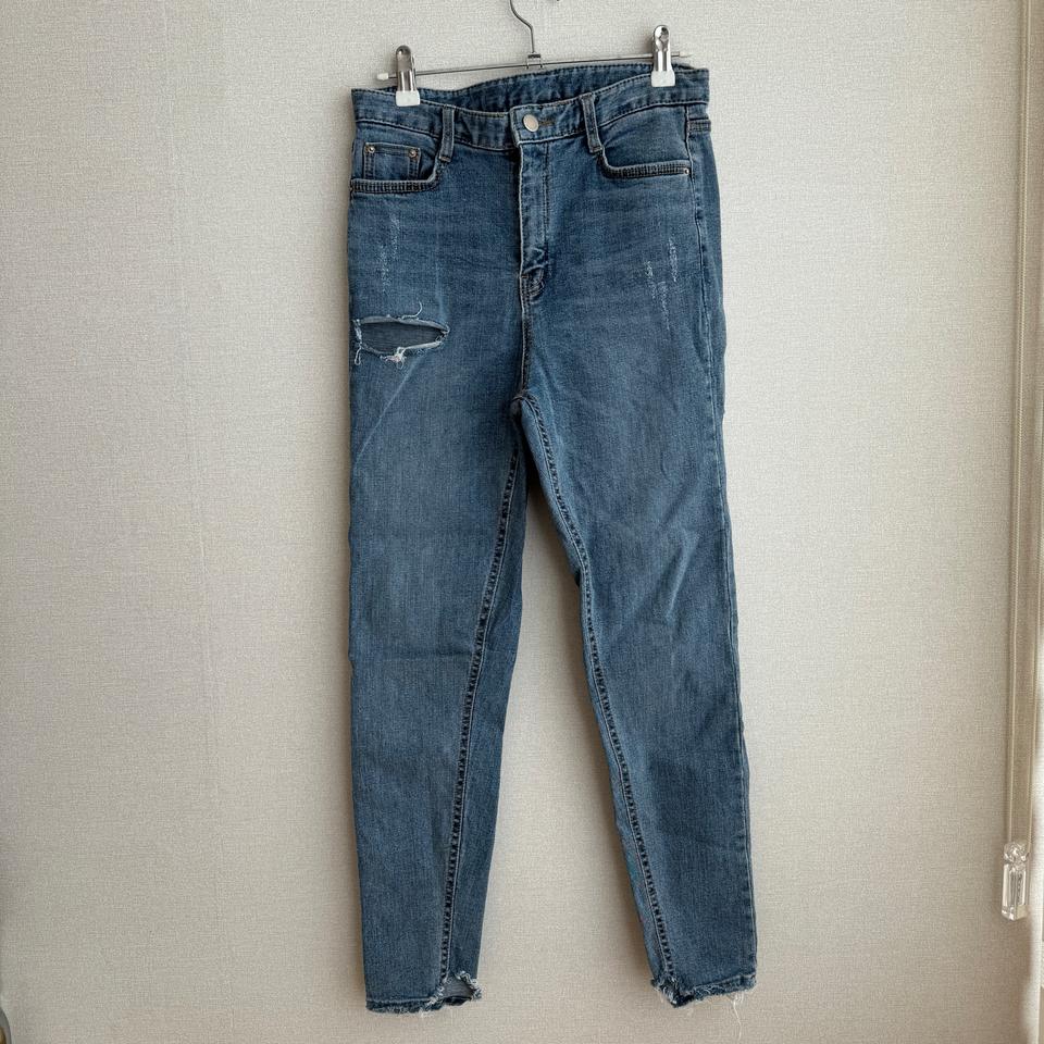 28 히프나틱 트임 하이웨스트 스키니 팬츠