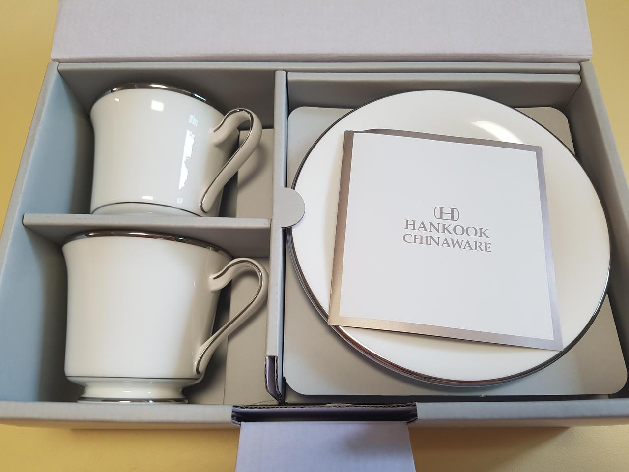 그릇 식기 한국도자기 커피잔 찻잔 세트 (새제품) 연세 희긔템 레어템