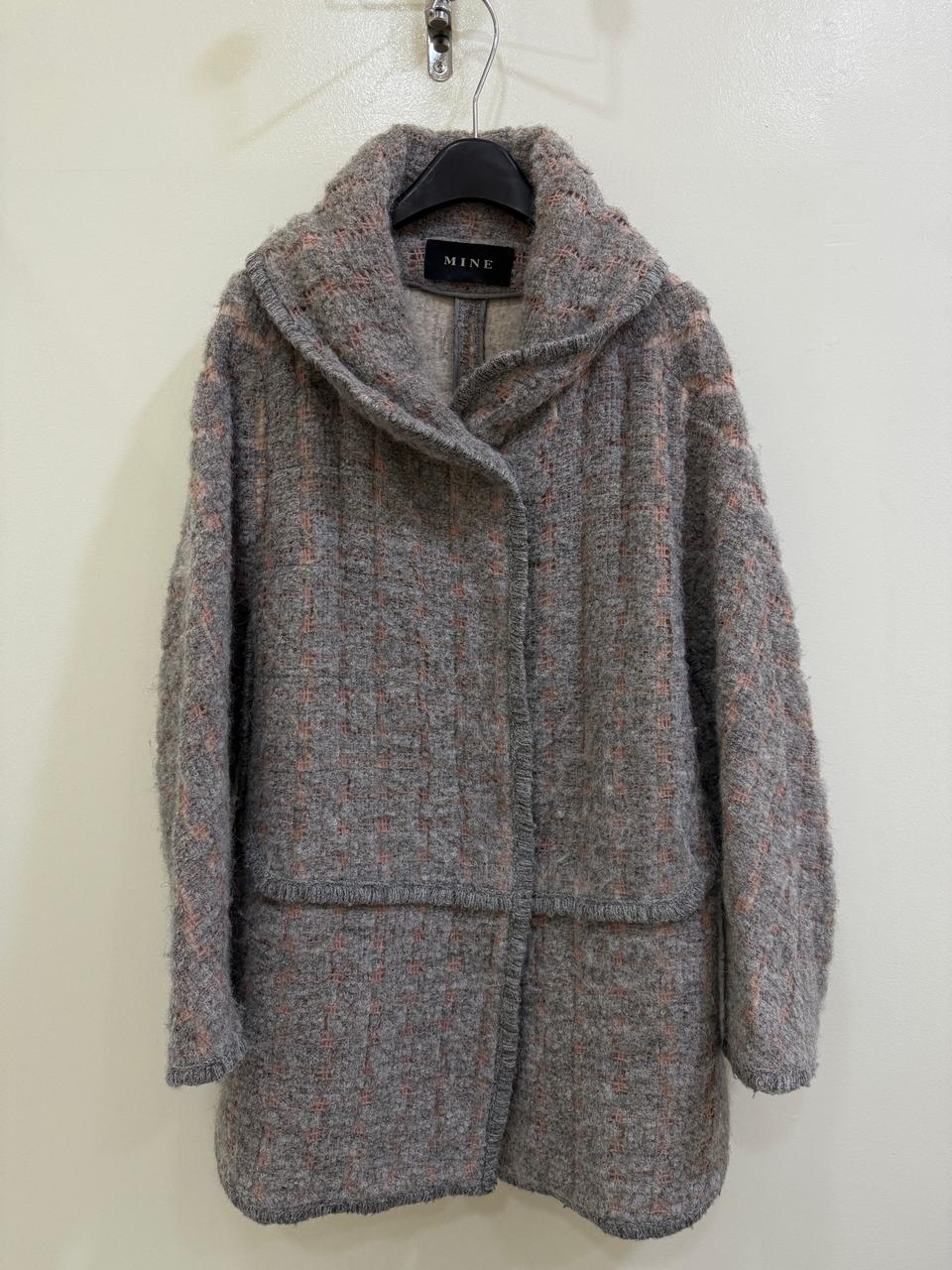 한섬 MINE 마인 망토 느낌 코트(정품)