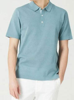 에디션 반팔 니트 민트 110