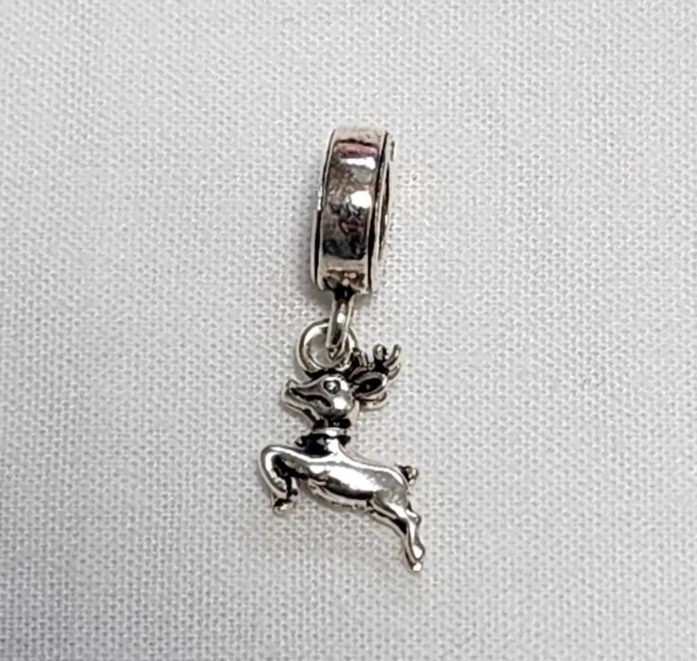 사슴 은참/은펜던트 (925은)